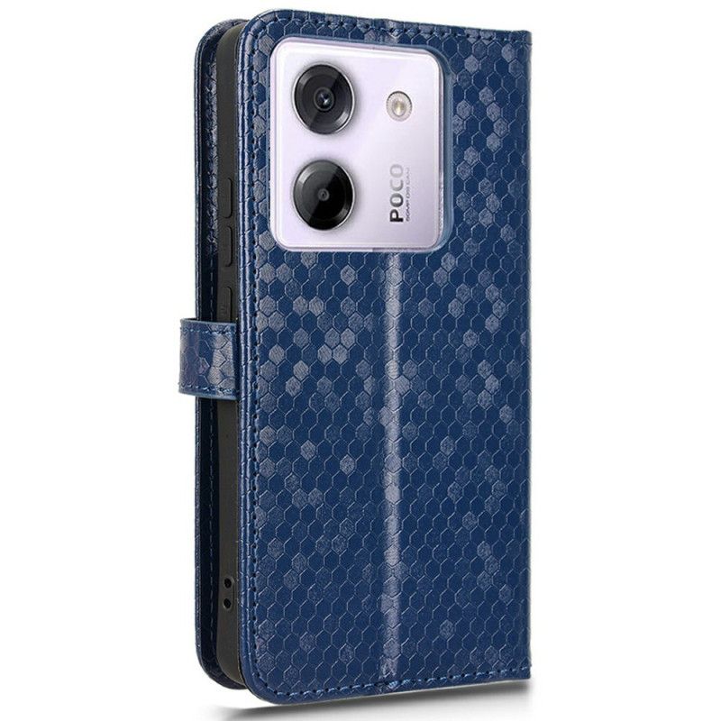 Peněženková Pouzdra Xiaomi Redmi Note 14 5g Kryty Na Mobil Lesklé Hroty S Šňůrkou