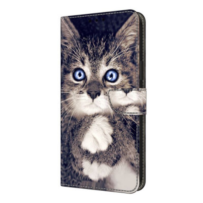 Peněženková Pouzdra Xiaomi Redmi Note 14 Pro 4g Kryty Na Mobil Kočka