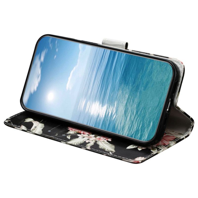 Peněženková Pouzdra Xiaomi Redmi Note 14 Pro 4g Rododendrony