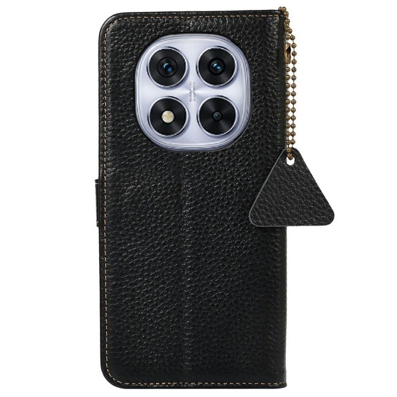 Peněženková Pouzdra Xiaomi Redmi Note 14 Pro 5g Pravá Kůže S Rfid Blokováním