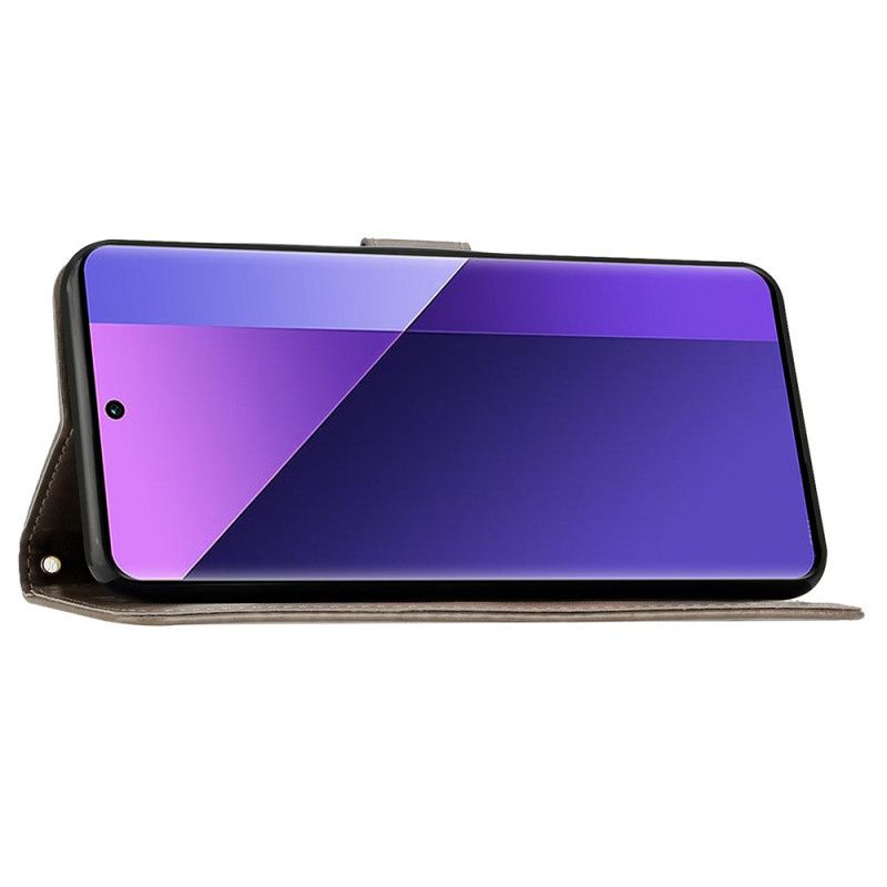 Peněženková Pouzdra Xiaomi Redmi Note 14 Pro Plus 5g Kryty Na Mobil Květinová