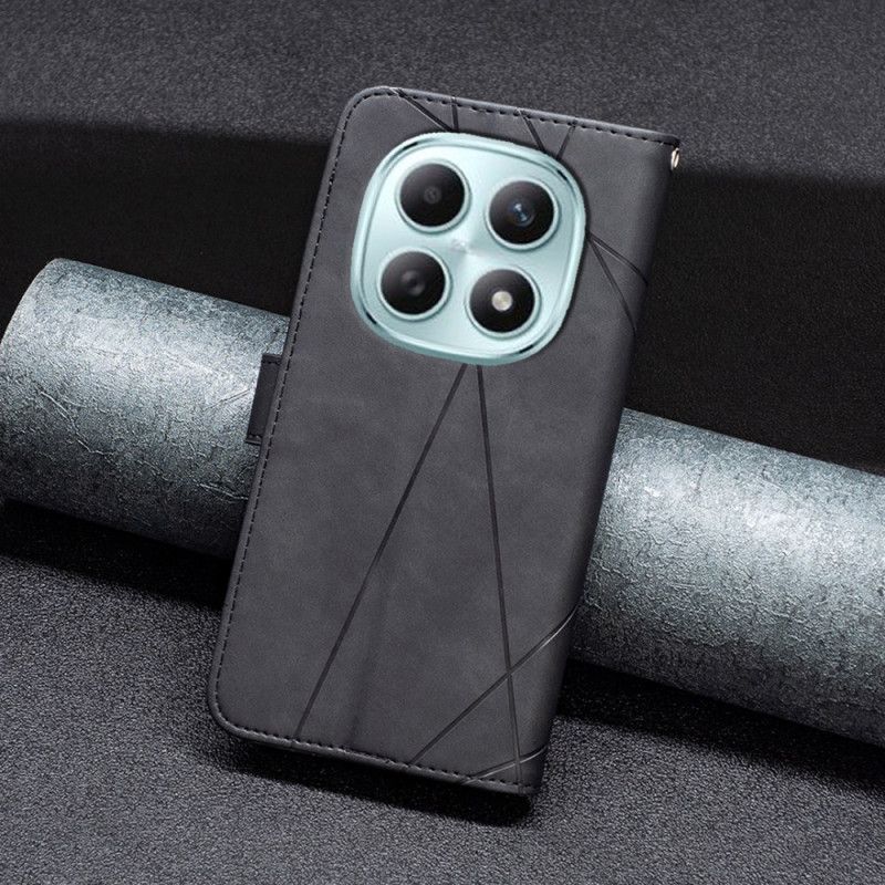 Peněženková Pouzdra Xiaomi Redmi Note 15 5g Kryty Na Mobil Geometrický Vzor Binfen Color