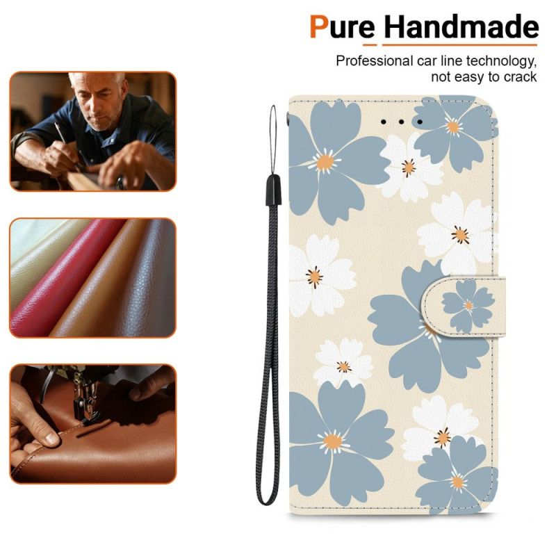 Peněženková Pouzdra Xiaomi Redmi Note 15 5g Kryty Na Mobil Modré Sedmikrásky