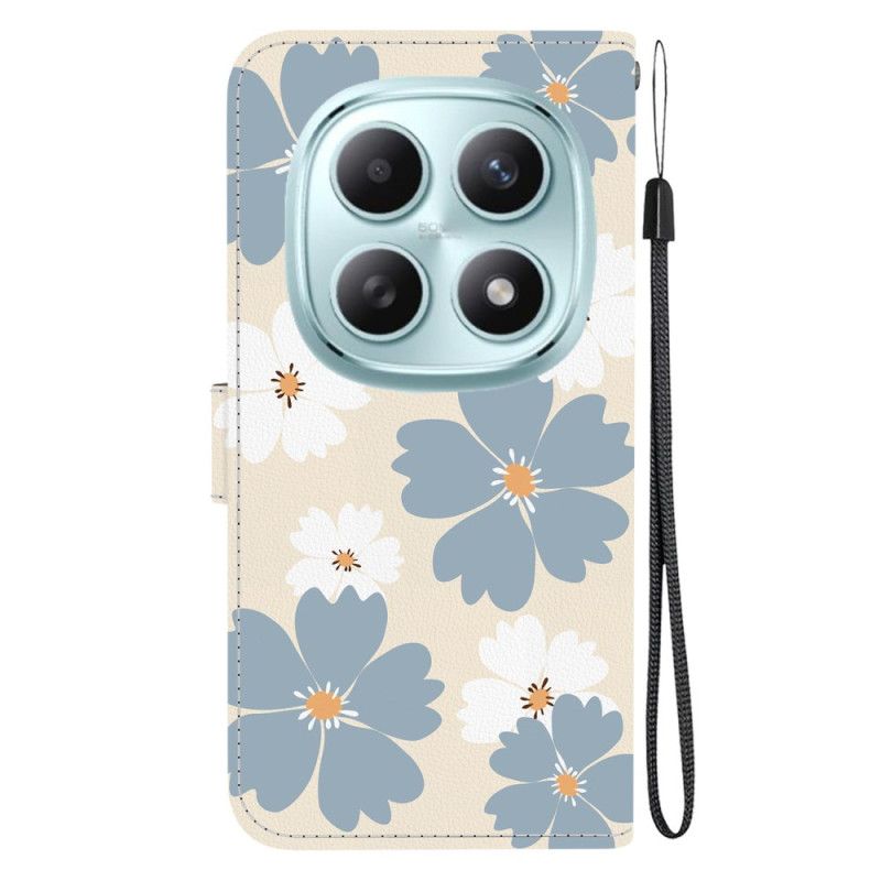 Peněženková Pouzdra Xiaomi Redmi Note 15 5g Kryty Na Mobil Modré Sedmikrásky