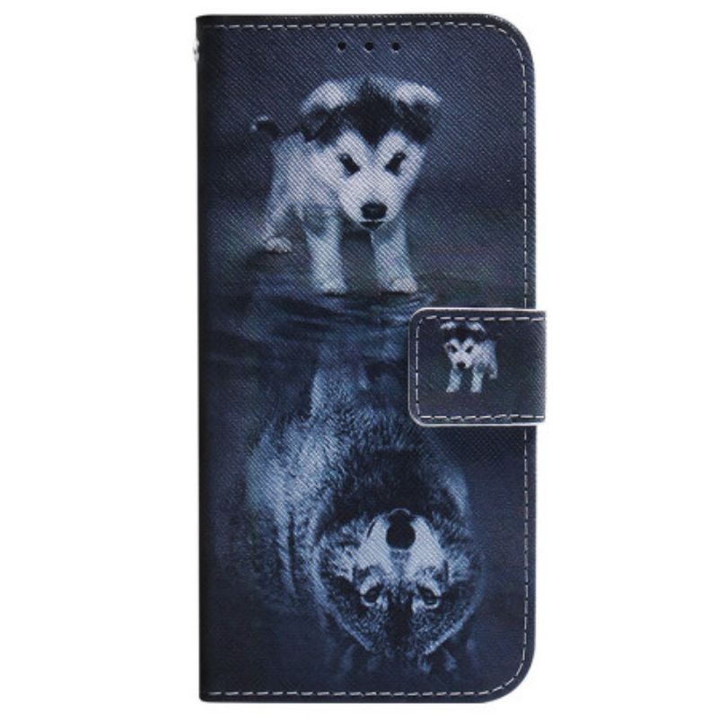 Peněženková Pouzdra Xiaomi Redmi Note 15 5g Kryty Na Mobil Sen O Štěňátku