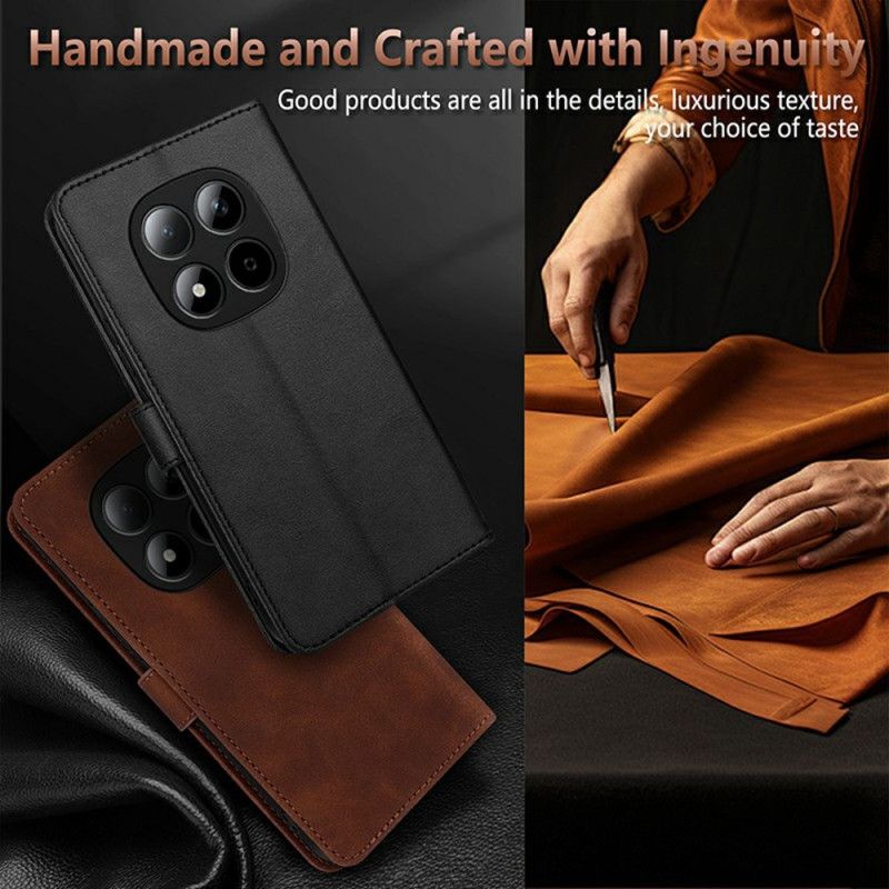 Peněženková Pouzdra Xiaomi Redmi Note 15 Pro 5g Kryty Na Mobil Azns Semišový Efekt