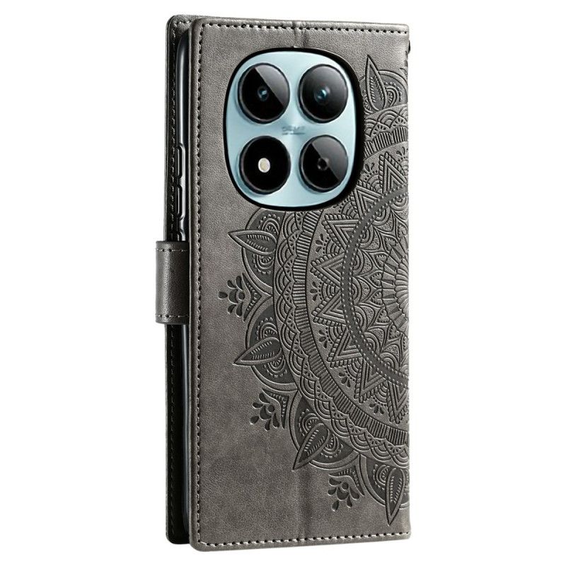 Peněženková Pouzdra Xiaomi Redmi Note 15 Pro 5g Kryty Na Mobil Sluneční Mandala