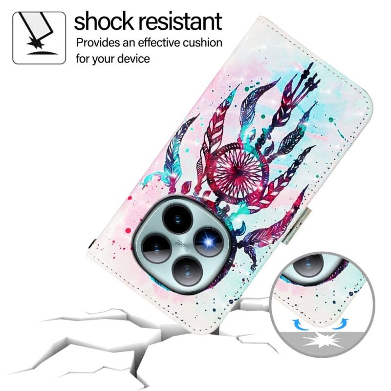 Peněženková Pouzdra Xiaomi Redmi Note 15 Pro Plus 5g Kryty Na Mobil Lapač Snů