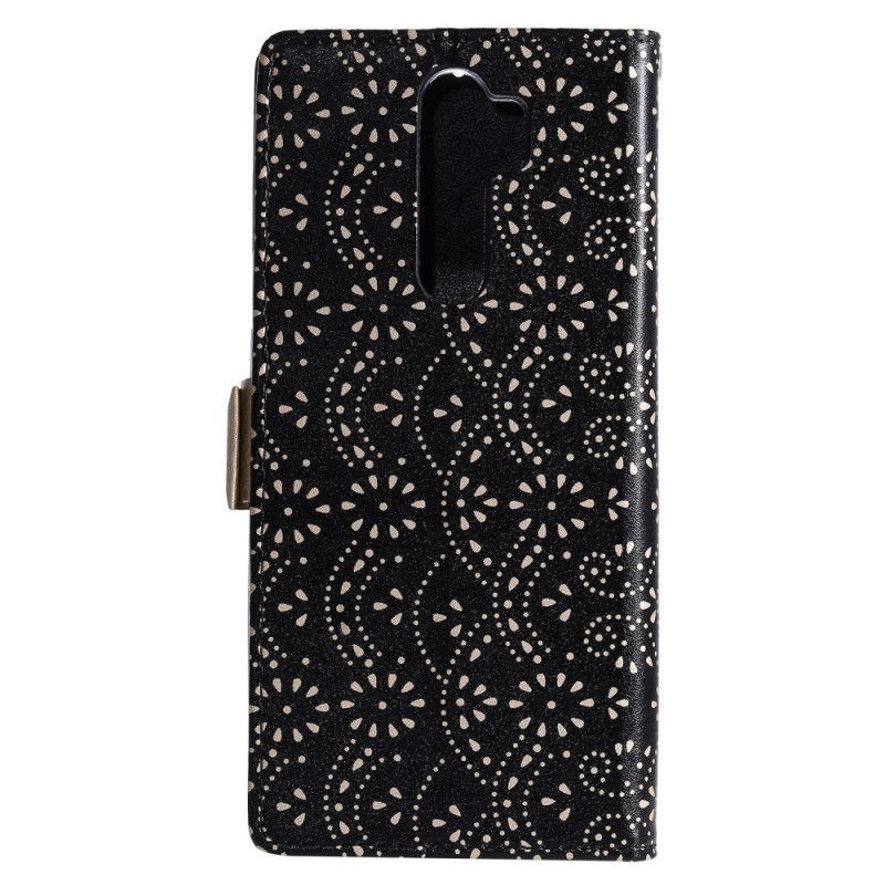 Peněženková Pouzdra Xiaomi Redmi Note 8 Pro Krajková Kabelka Na Tanga