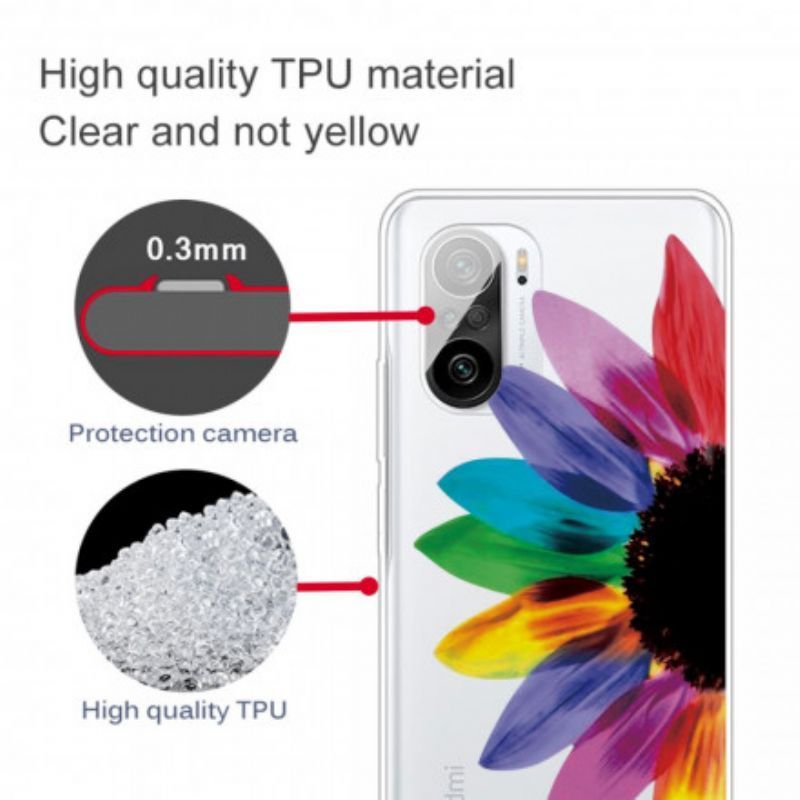 Poco F3 / Xiaomi Mi 11i 5g Barevné Květinové Pouzdro