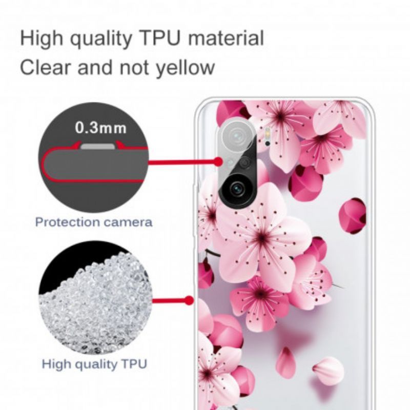 Poco F3 / Xiaomi Mi 11i 5g Květinové Prémiové Pouzdro