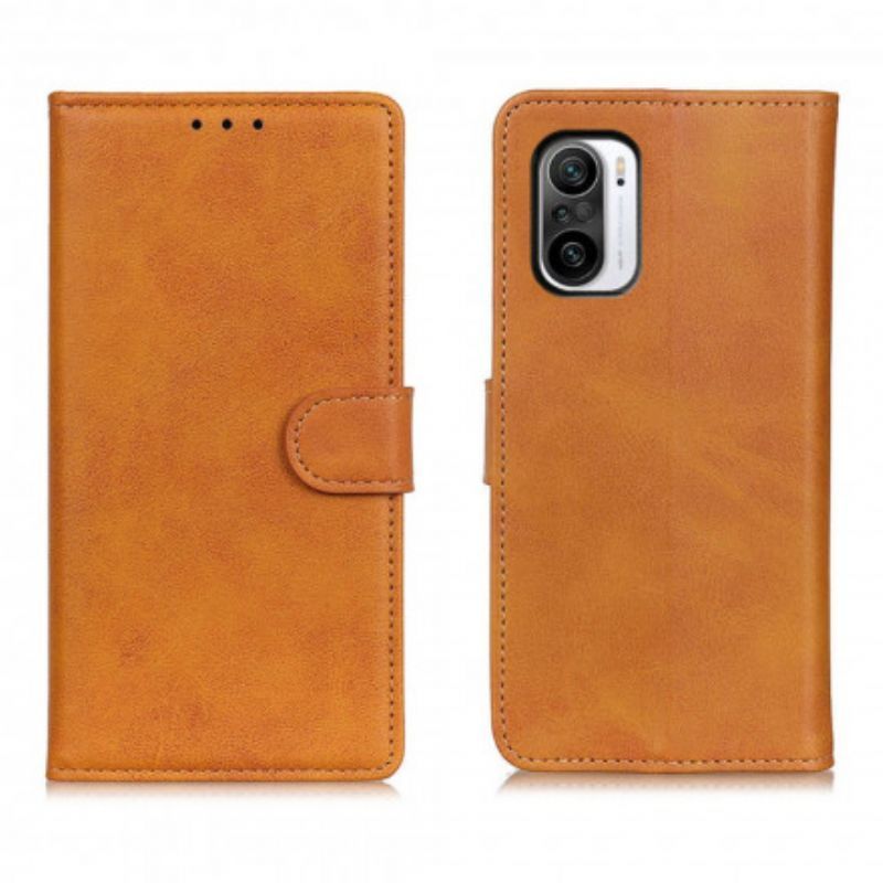Poco F3 / Xiaomi Mi 11i 5g Pouzdro S Efektem Retro Matné Kůže