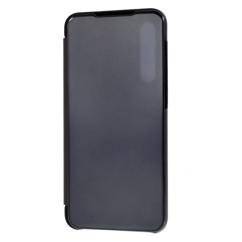 Pohledový Kryt Kryt Xiaomi Mi 9 Se Zrcadlo A Kožený Efekt