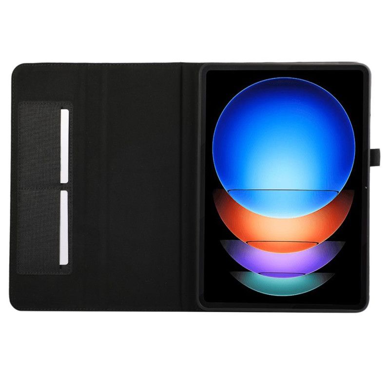 Pouzdra Xiaomi Pad 6s Pro Kryty Na Mobil Textura Látky