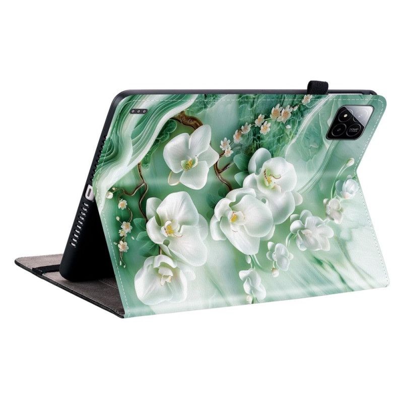 Pouzdra Xiaomi Pad 7 / 7 Pro Kryty Na Mobil Nefritové Květiny