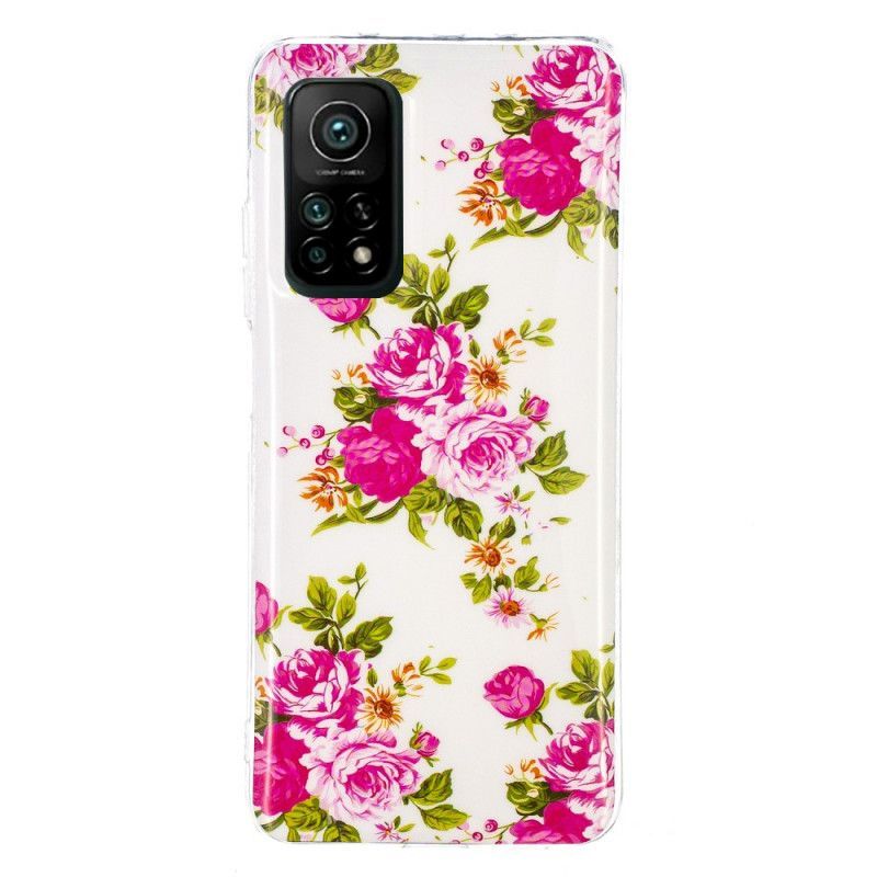 Pouzdro Na Xiaomi Mi 10t / Mi 10t Pro Fluorescenční Liberty Flowers