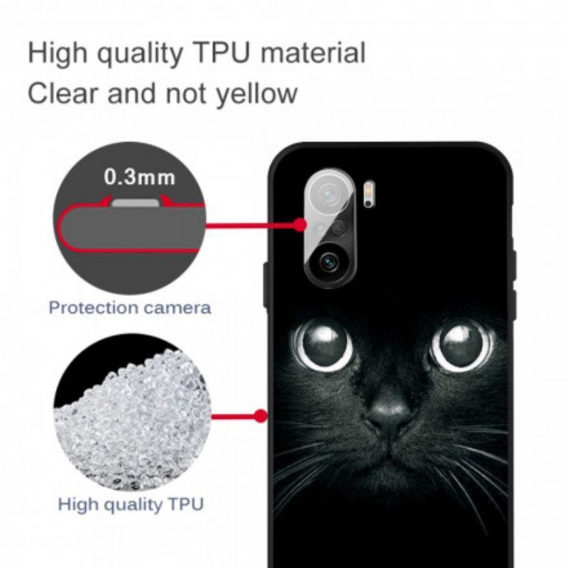 Pouzdro Poco F3 / Xiaomi Mi 11i 5g Kočičí Oči