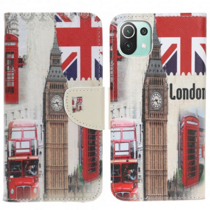 Pouzdro Xiaomi 11 Lite 5g Ne/mi 11 Lite 4g/5g London Life