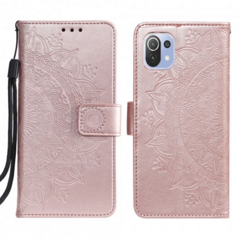 Pouzdro Xiaomi 11 Lite 5g Ne/mi 11 Lite 4g/5g Mandala Sun