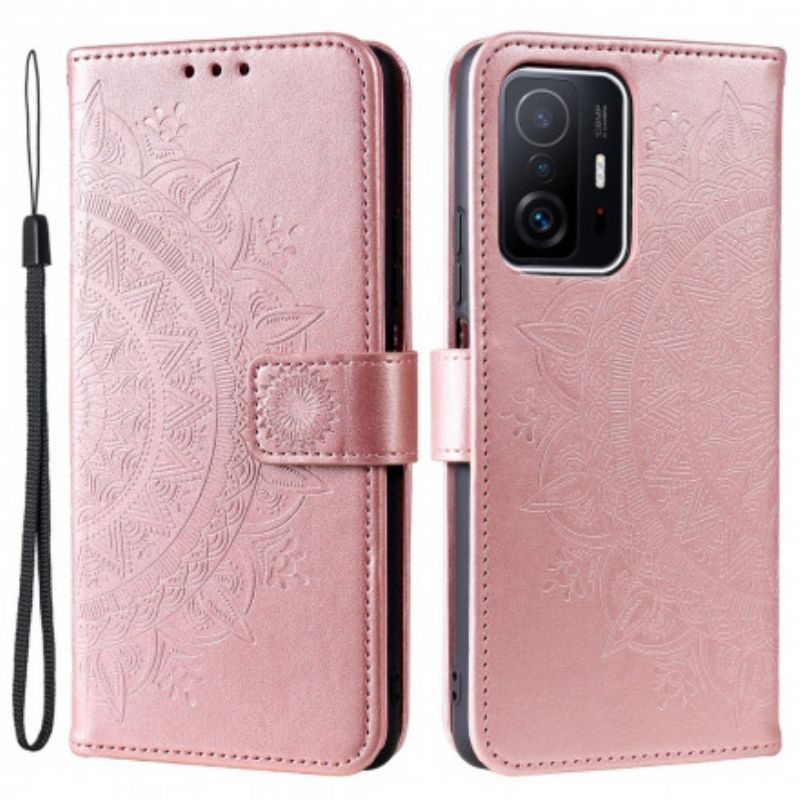 Pouzdro Xiaomi 11t / 11t Pro Mandala Sun