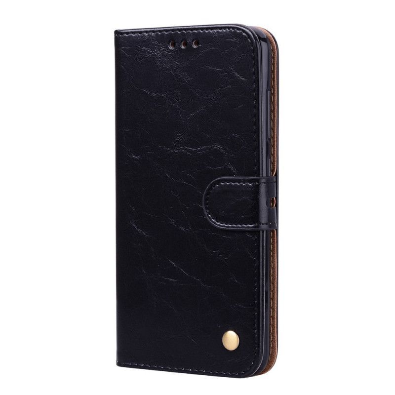 Pouzdro Xiaomi Kožené Pouzdro Pocophone F1 Klobouk Prince Z Lesklé Kůže