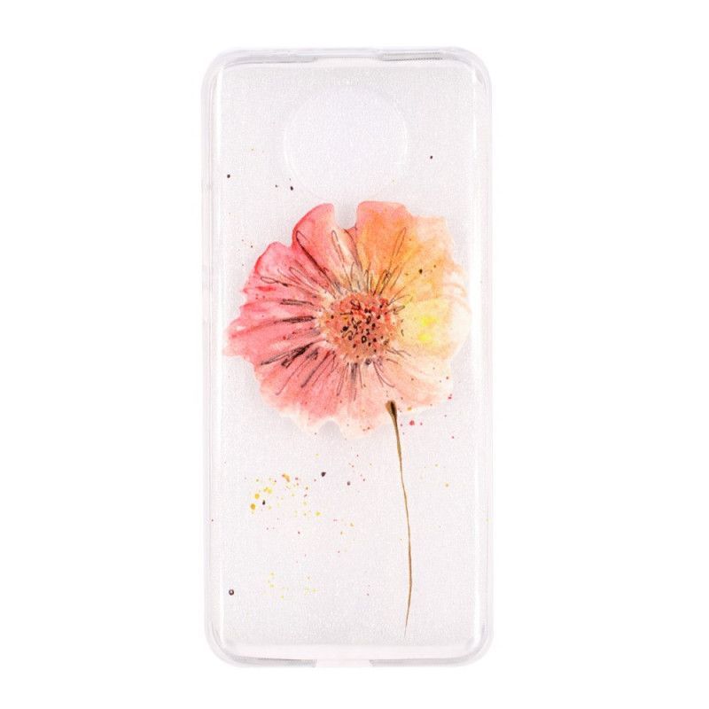 Pouzdro Xiaomi Kryt Poco F2 Pro Transparentní Akvarelový Mák