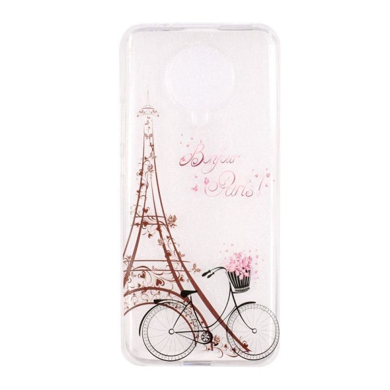 Pouzdro Xiaomi Kryt Poco F2 Pro Transparentní Bonjour Paris
