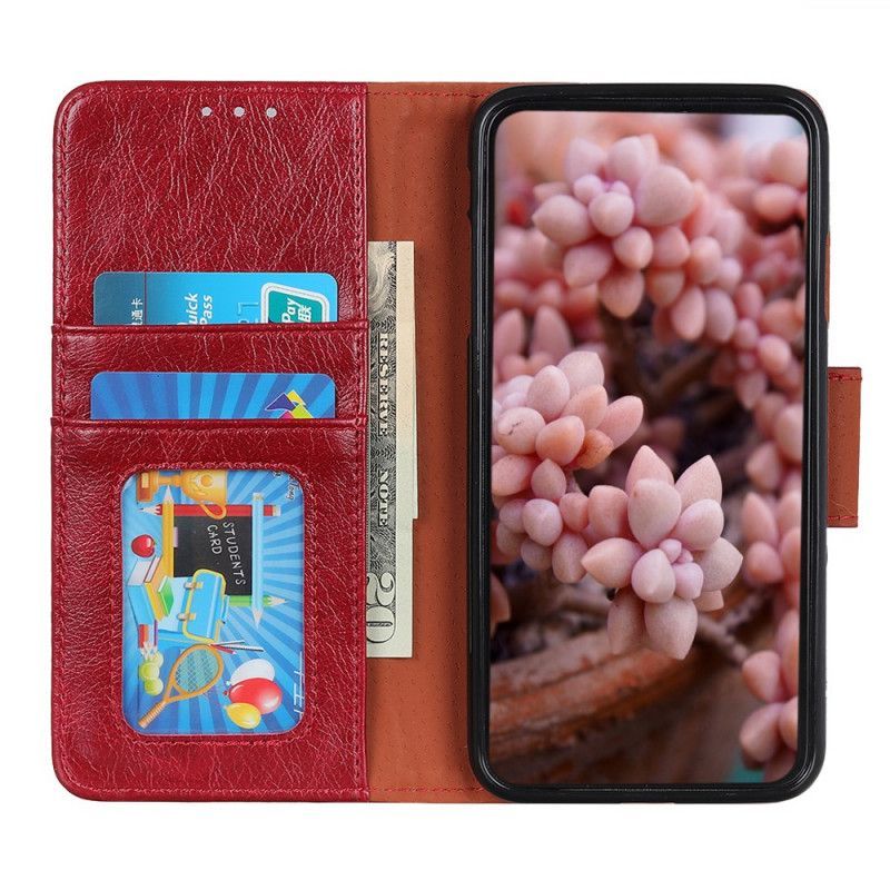 Pouzdro Xiaomi Mi Note 10 / Note 10 Pro Dělená Kůže Nappa