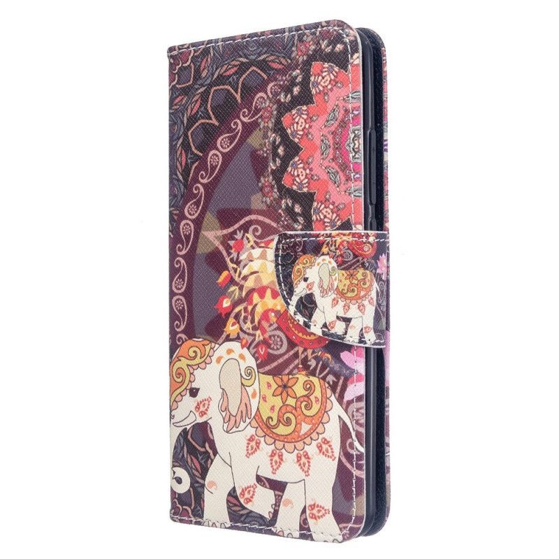 Pouzdro Xiaomi Mi Note 10 / Note 10 Pro Indické Slony