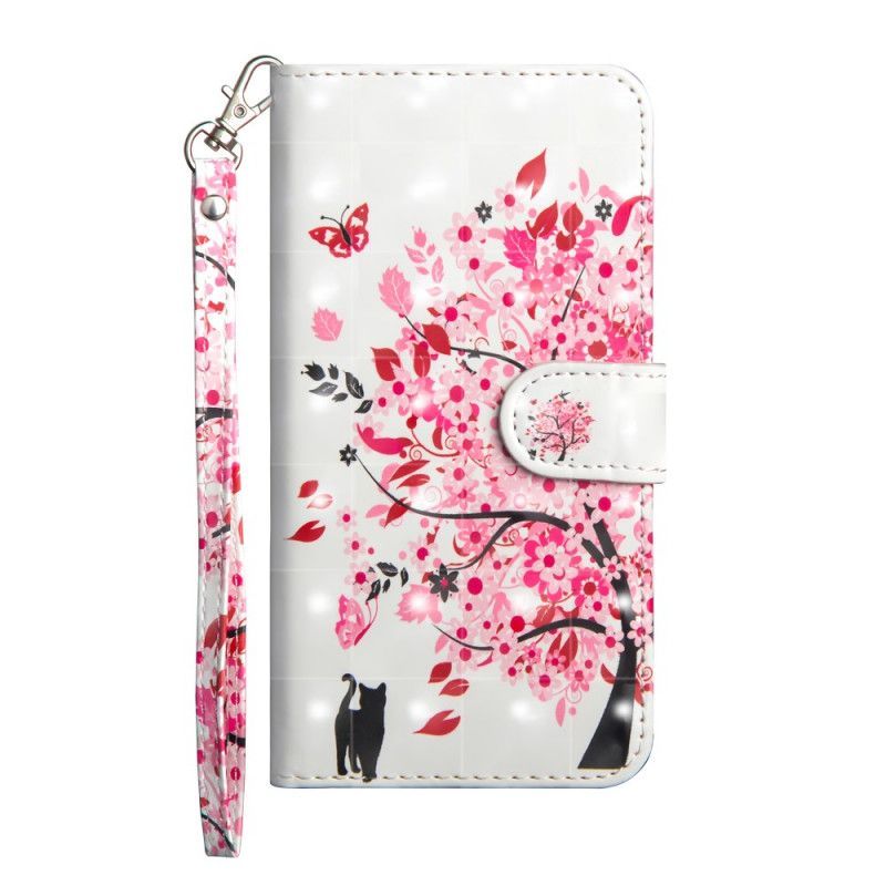 Pouzdro Xiaomi Mi Note 10 / Note 10 Pro Pink Tree