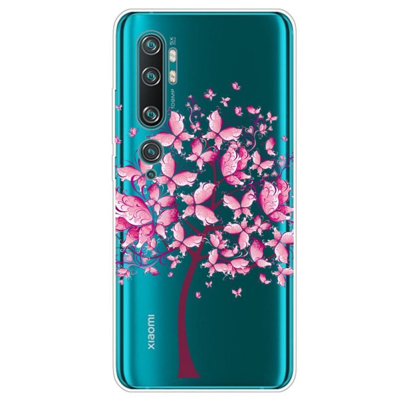 Pouzdro Xiaomi Mi Note 10 / Note 10 Pro Pink Tree Top