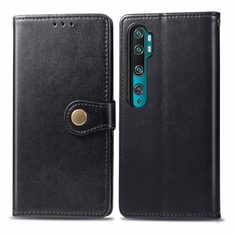 Pouzdro Xiaomi Mi Note 10 / Note 10 Profesionální Kožený Liči Klobouk Princ