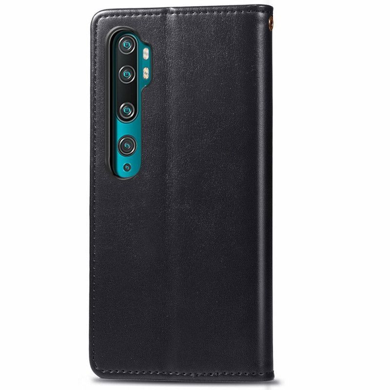 Pouzdro Xiaomi Mi Note 10 / Note 10 Profesionální Kožený Liči Klobouk Princ