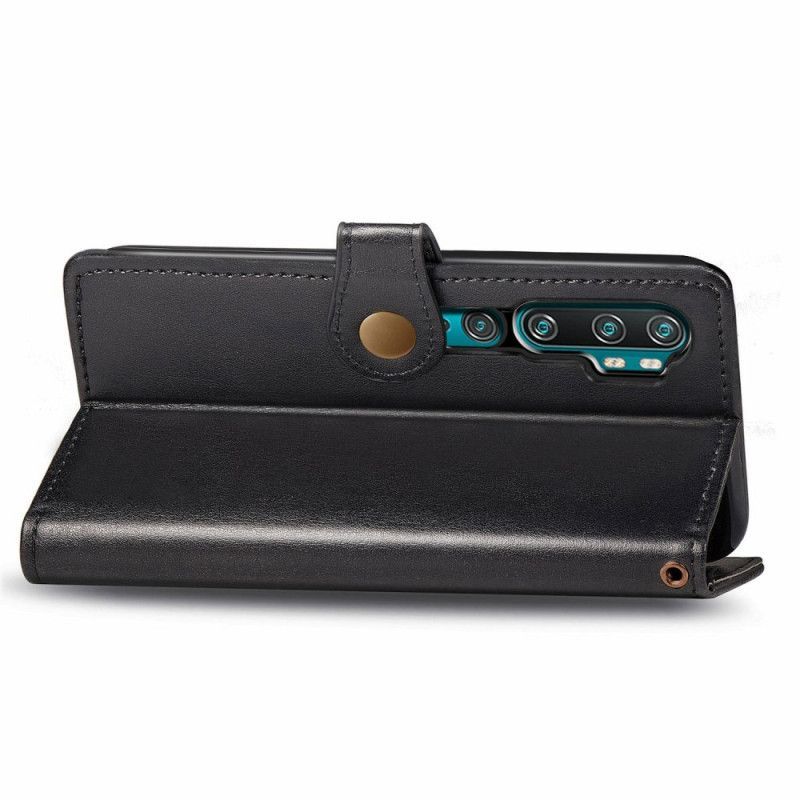 Pouzdro Xiaomi Mi Note 10 / Note 10 Profesionální Kožený Liči Klobouk Princ