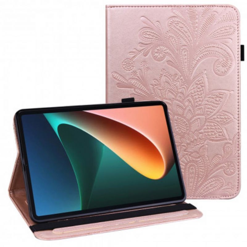 Pouzdro Xiaomi Pad 5 Designová Květina