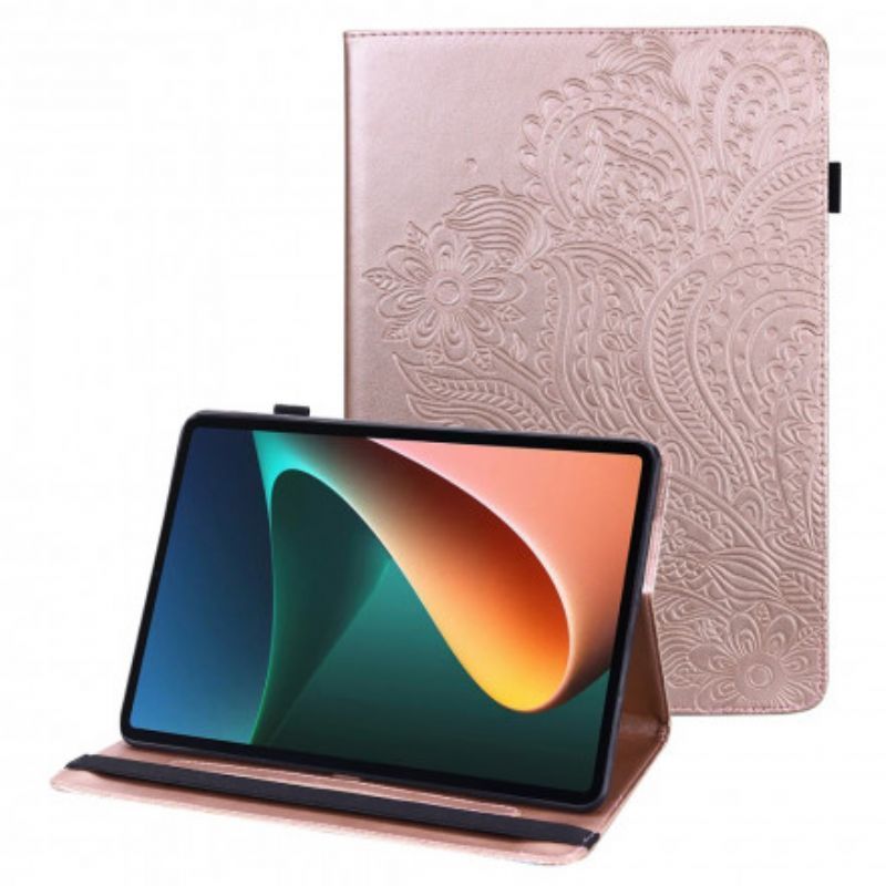 Pouzdro Xiaomi Pad 5 Stylizovaná Květina