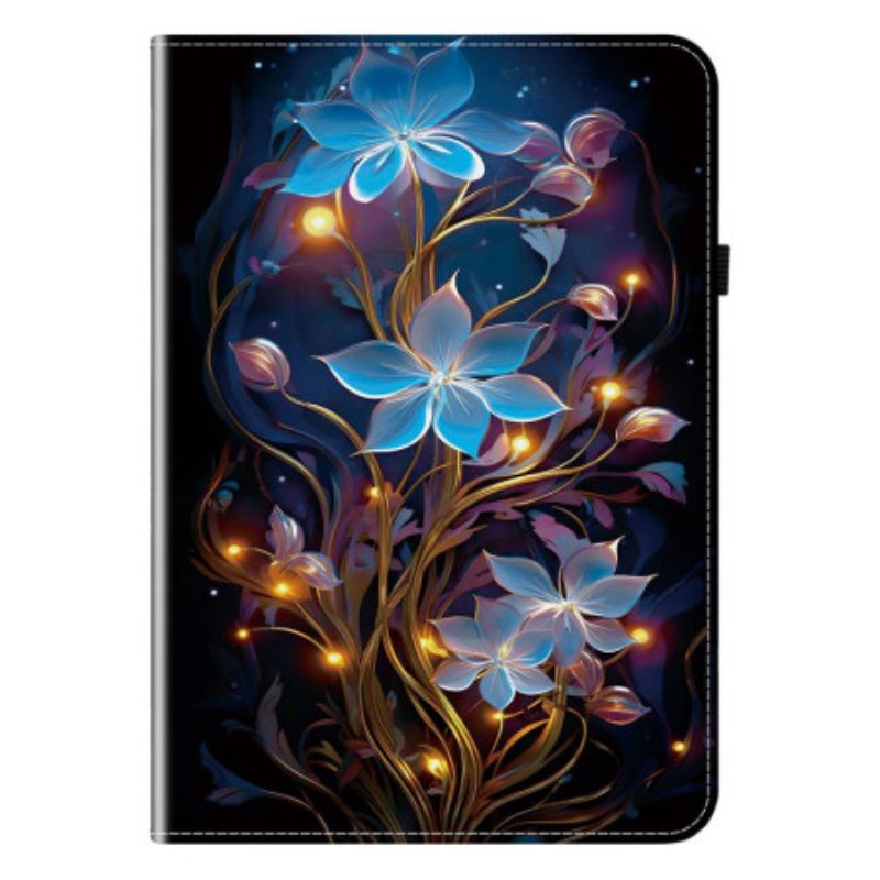 Pouzdro Xiaomi Pad 7 / 7 Pro Svítící Květiny