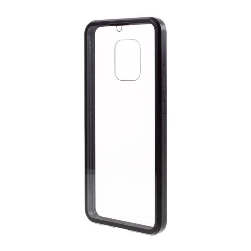 Pouzdro Xiaomi Redmi 10x / 10x Pro Přední A Zadní Tvrzené Sklo A Kov