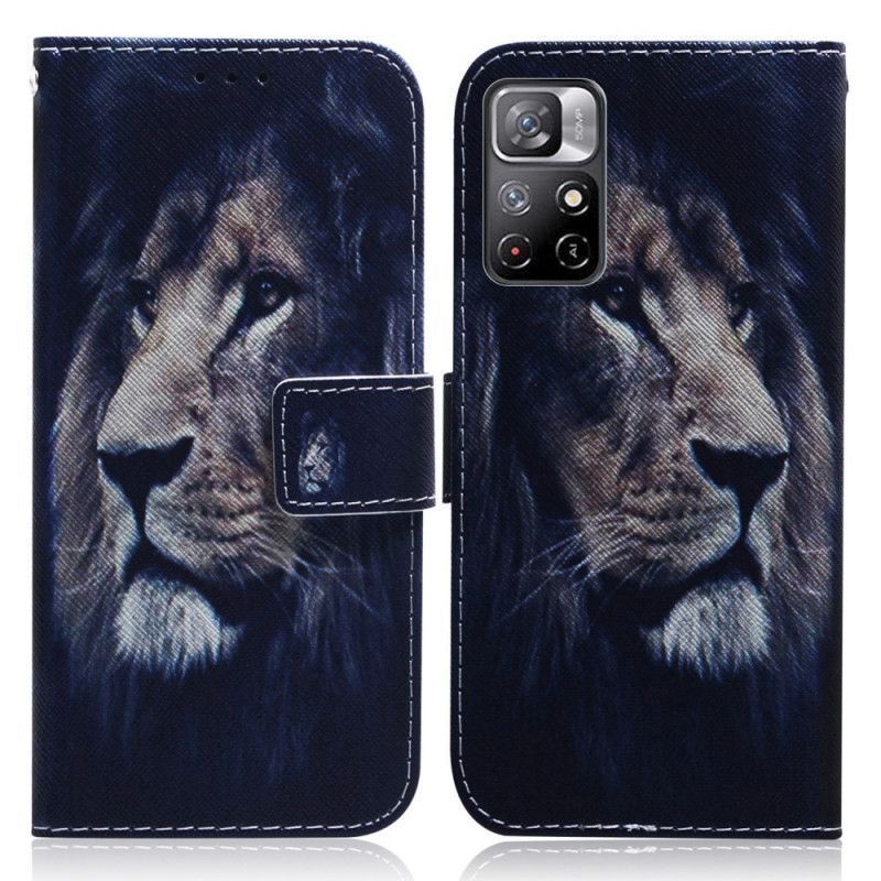 Pouzdro Xiaomi Redmi Note 11 / Poco M4 Pro Dreaming Lion