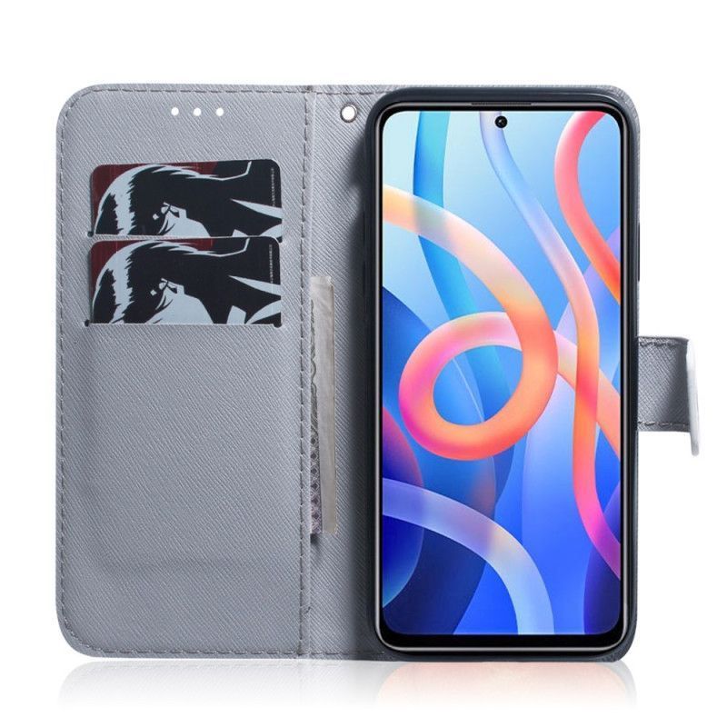 Pouzdro Xiaomi Redmi Note 11 / Poco M4 Pro Dreaming Lion