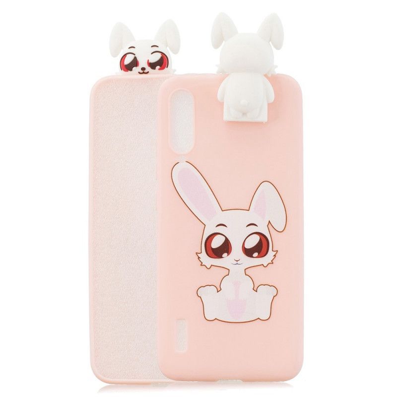 Pouzdro Xioami Mi 9 Lite 3d Bílý Králík
