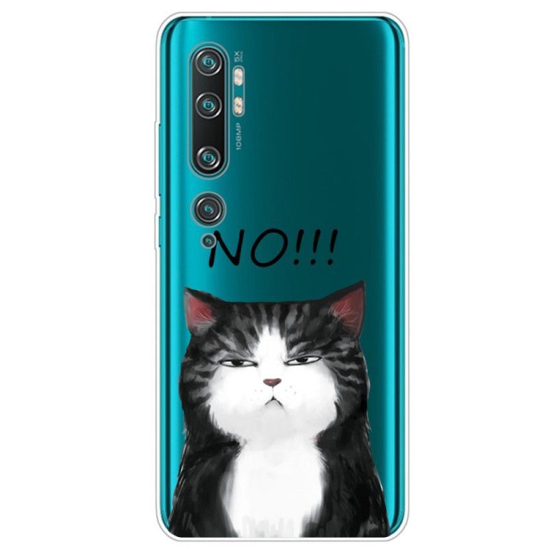 Případ Xiaomi Mi Poznámka 10 / Poznámka 10 Pro Kočku Která Říká Ne