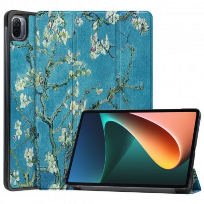 Vyztužené Chytré Pouzdro Kryt Xiaomi Pad 5 Kvetoucí Větve