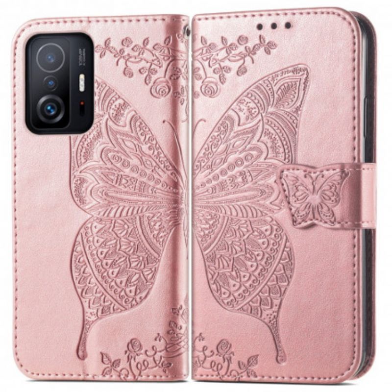 Xiaomi 11t / 11t Pro Poloviční Motýlkový Kryt