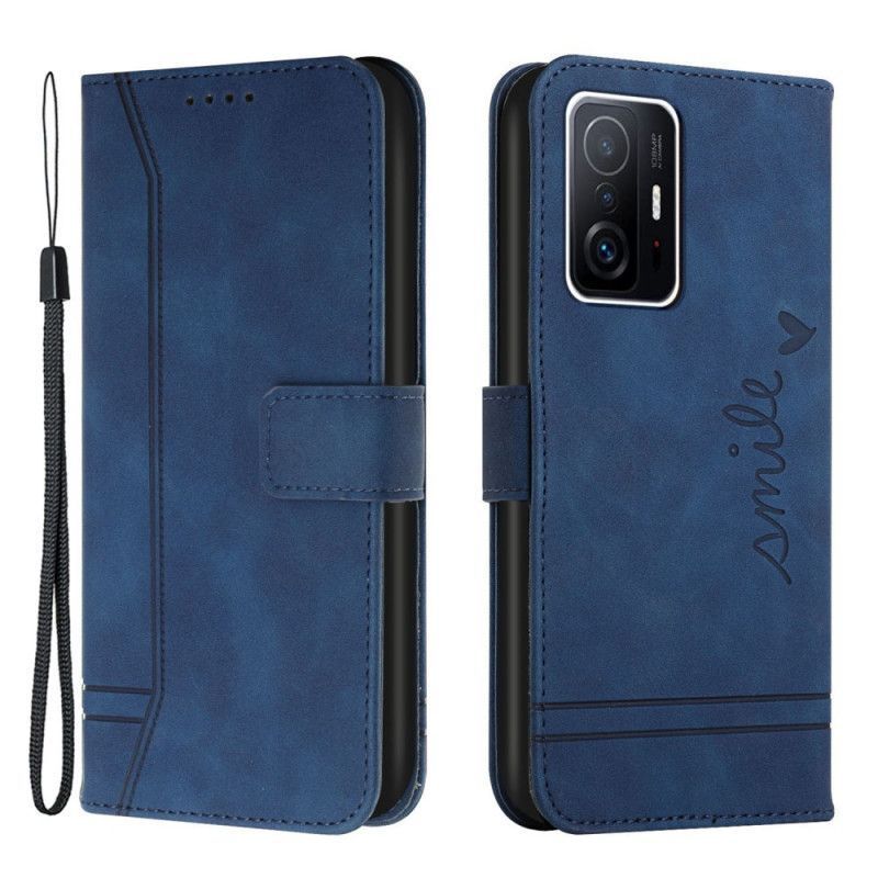 Xiaomi 11t / 11t Pro Smile Case Se Šňůrkou