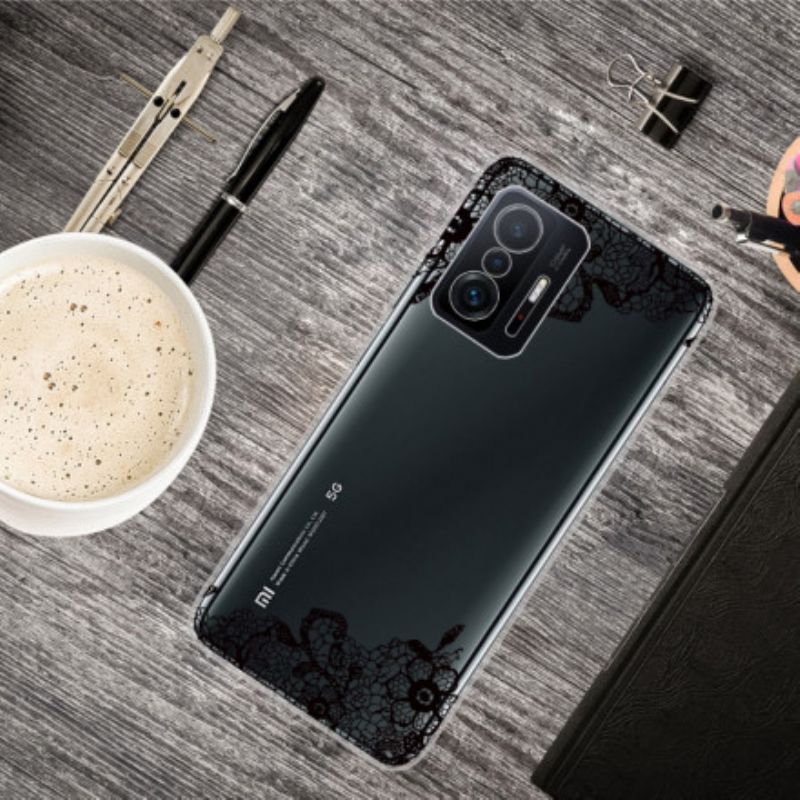 Xiaomi 11t / 11t Pro Tenké Krajkové Pouzdro