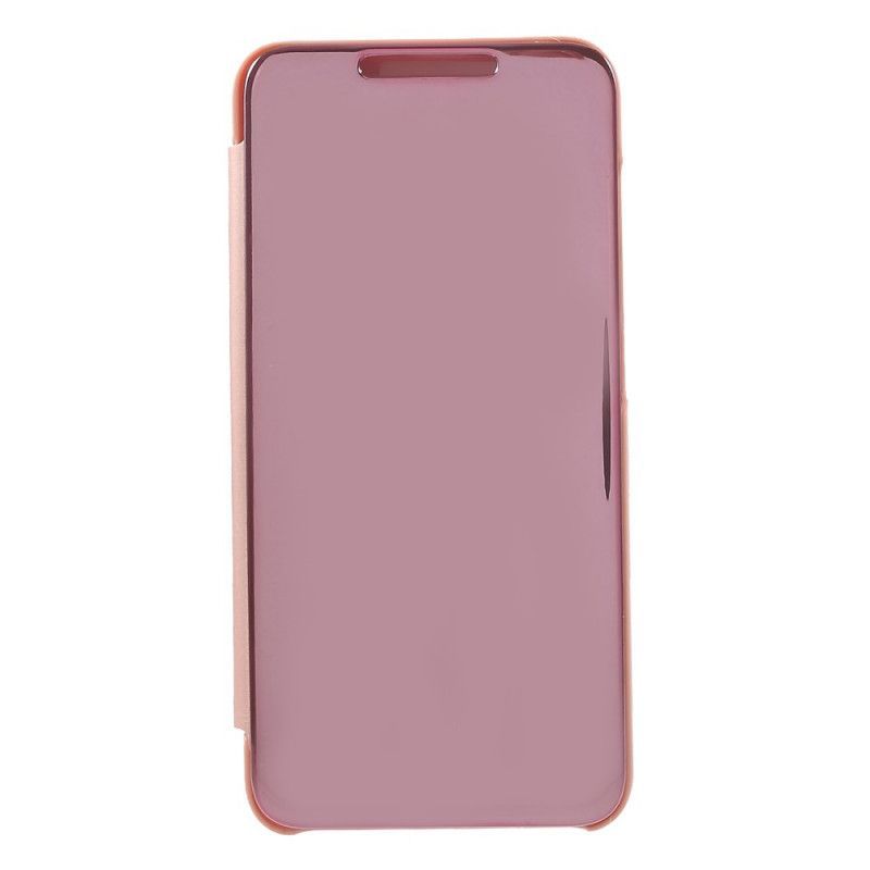 Xiaomi Kožené Pouzdro Folio Pocophone F1 Flip Cover Zrcadlo A Kožený Efekt