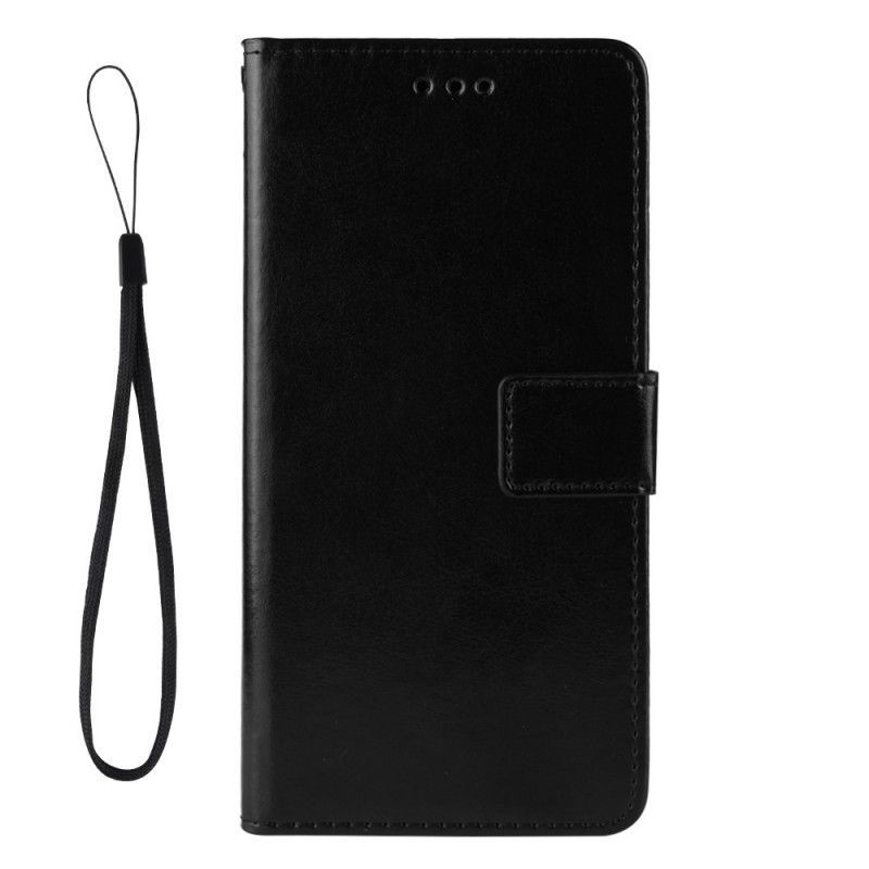 Xiaomi Kožené Pouzdro Na Poco F2 Pro Třpytivý Kryt Z Umělé Kůže
