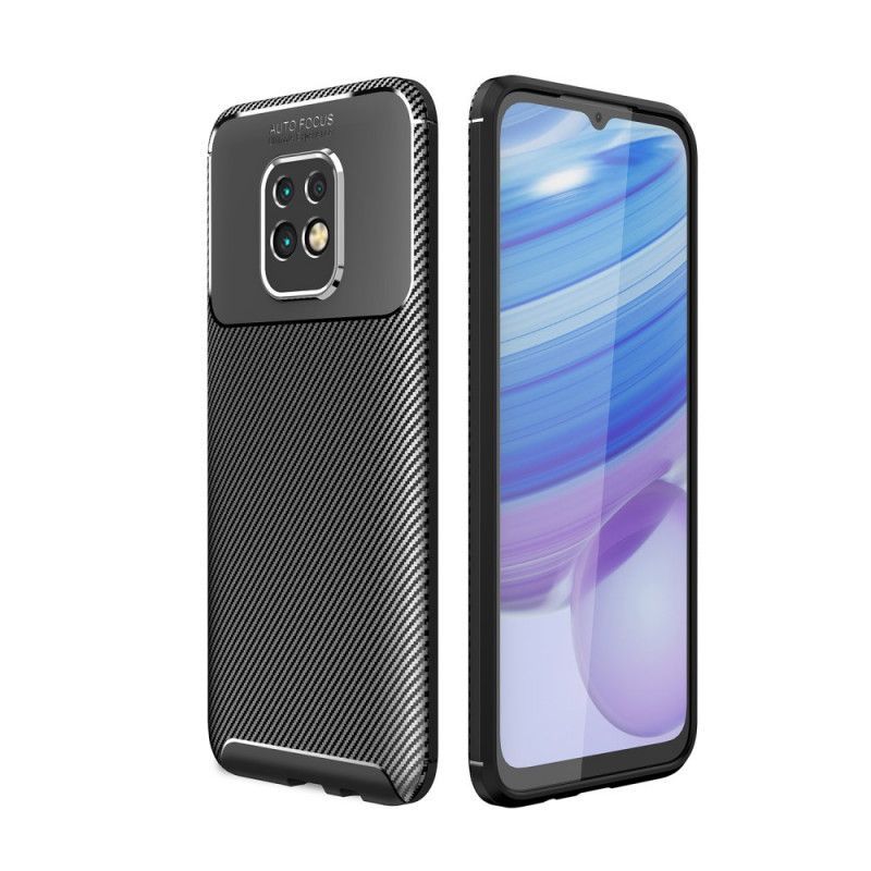 Xiaomi Redmi 10x/10x Pro Case Flexibilní Karbonová Textura Flexibilní