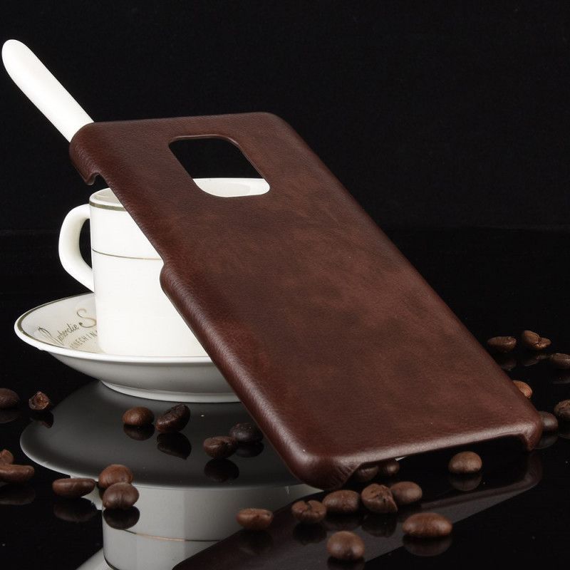 Xiaomi Redmi Note 9s / Redmi Note 9 Pro Pouzdro Litchi Leather Effect